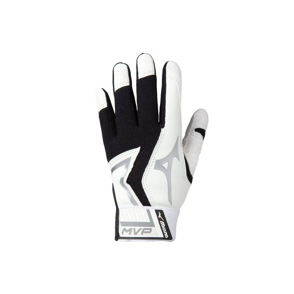 Womens Mizuno MVP Tee Ball Batting Baseball Gloves Black Philippines (UHQCXJ936)